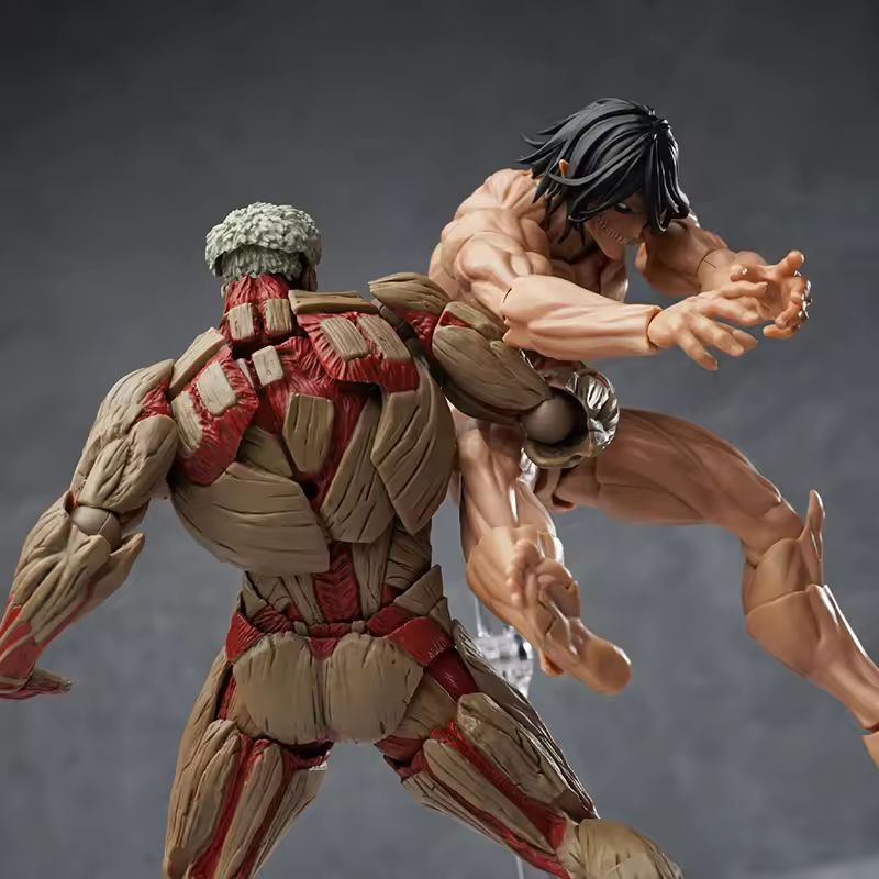 Kotobukiya Artfx - 驚異の山口コウアタック・オン・タイタン可動式アクションフィギュア エレン・イェーガー装甲タイタンPVCアニメモデルフィギュア 大人向け