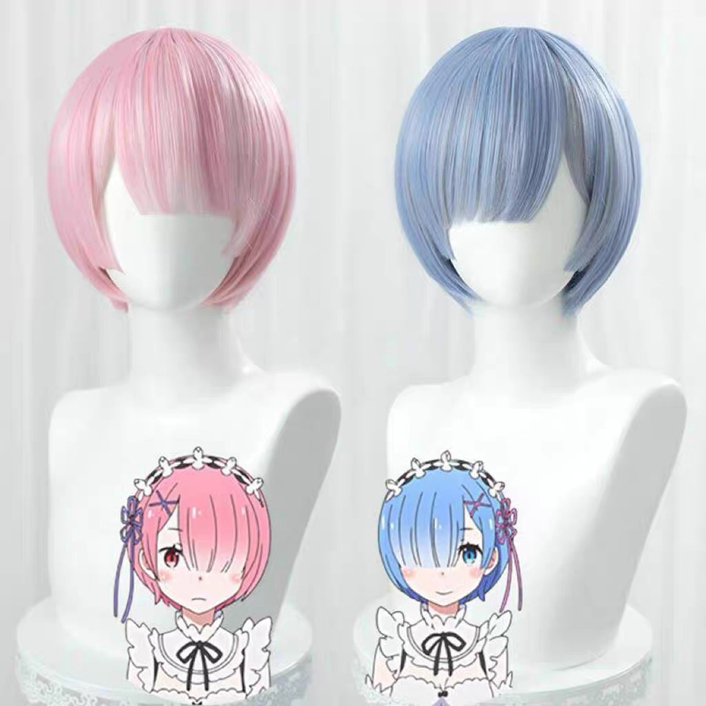 Wig Fiber Net - HAIRJOY 合成ヘアウィッグ Re:ゼロから始める異世界生活 レム ラム コスプレウィッグ