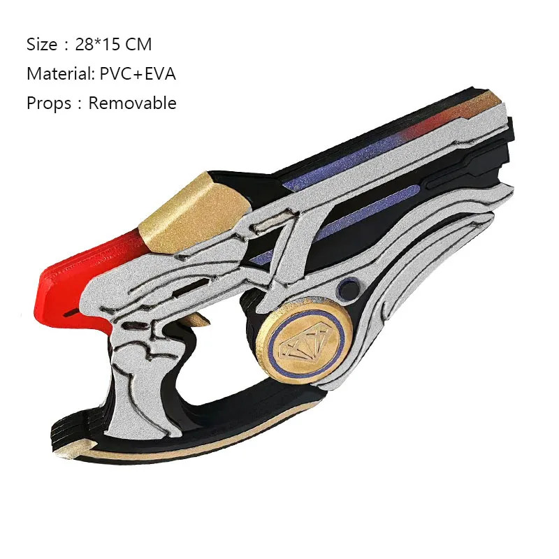 Heat Gun Cosplay - ゲーム Honkai スターレール トパーズ コスプレ小道具 銃