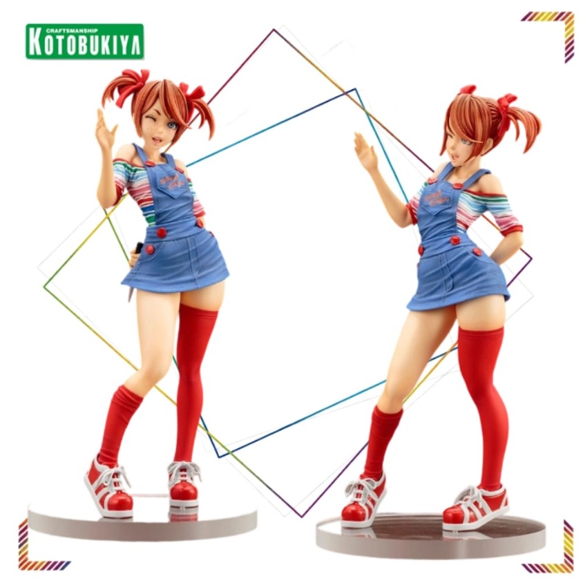 Kotobukiya Bishoujo - コトブキヤ美少女ホラー チャッキーの花嫁 スタチュー 1/7スケール フィギュア コレクタブルモデル