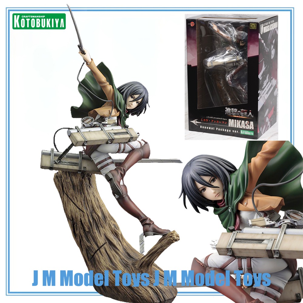 Kotobukiya Artfx - 【JM】100%正規品在庫あり コトブキヤ ARTFX J 進撃の巨人 ミカサ・アッカーマン