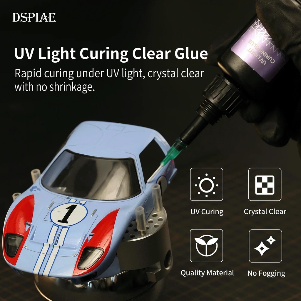 DSPIAE UV硬化クリアグルー ガンプラ/ミリタリーモデ - Metallic Spray Paint のレビューと価格