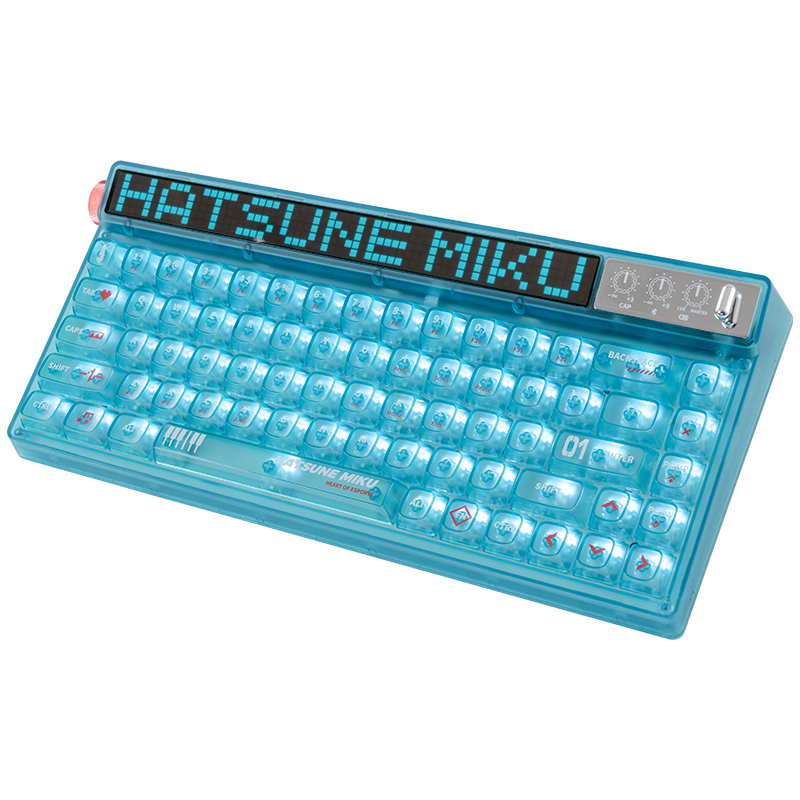 アニメ初音ミクシリーズメカニカルキーボードマウスワイヤレスキ - Cosplay Fire Prop のレビューと価格