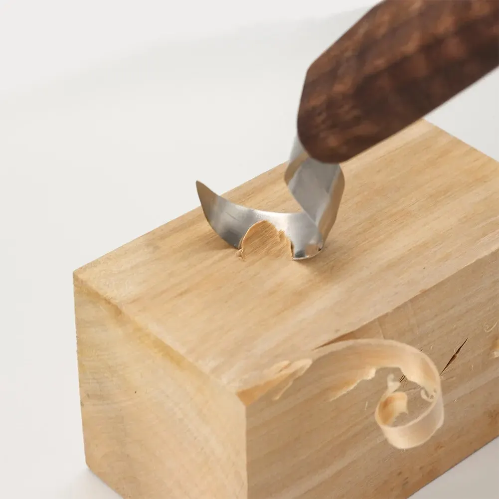 ‌ 1PCプロフェッショナル木彫りナイフセット、湾曲した刃と - Craft Knife Set のレビューと価格