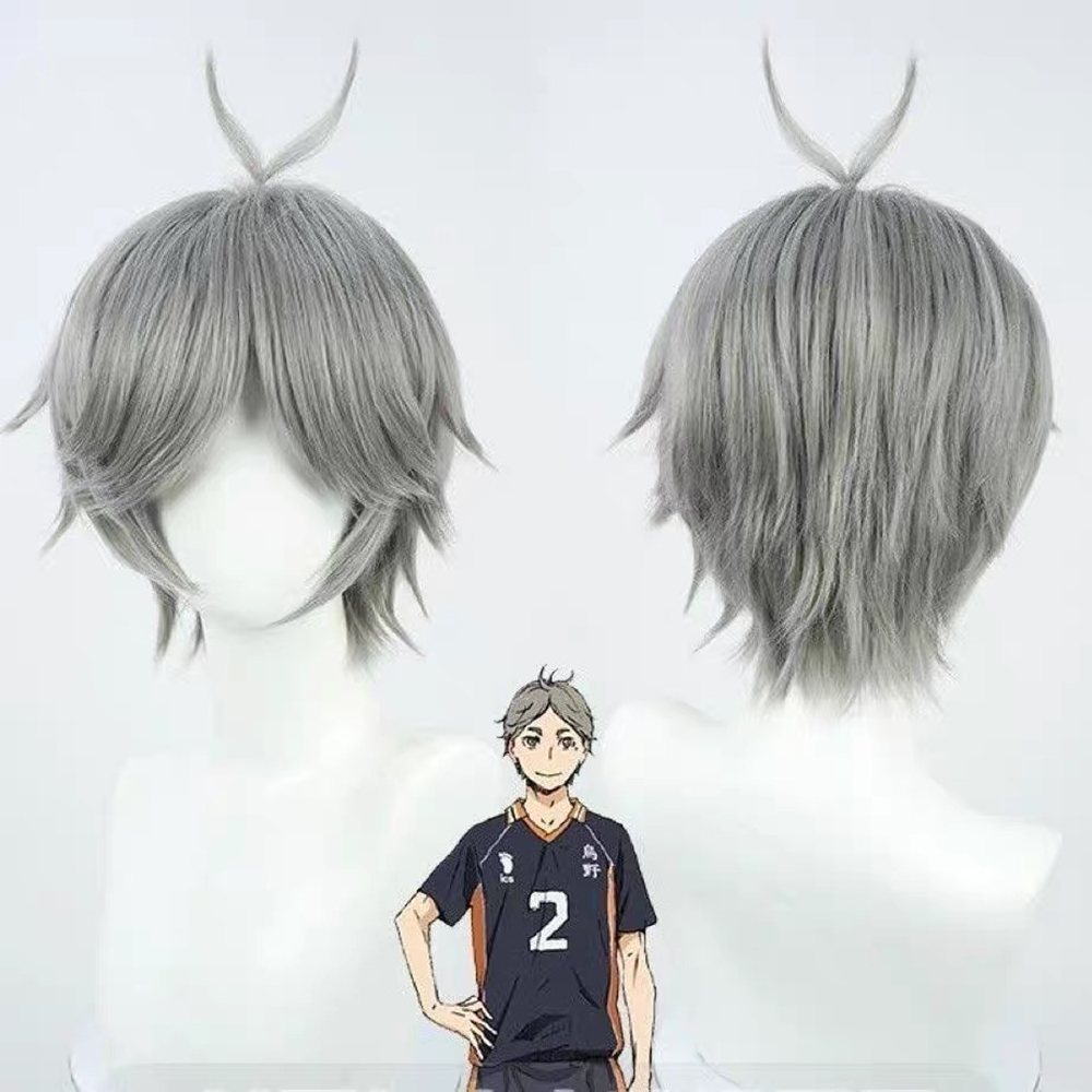 HAIRJOY 合成ヘアウィッグ ハイキュー!! 菅原将志  - Wig Fiber Net のレビューと価格