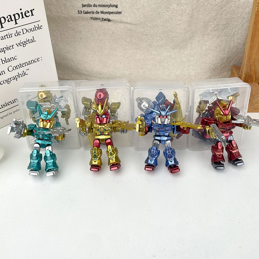 ブルーレチームアクションフィギュアシリーズ子供向け組み立てお - Cosplay Prop Building のレビューと価格