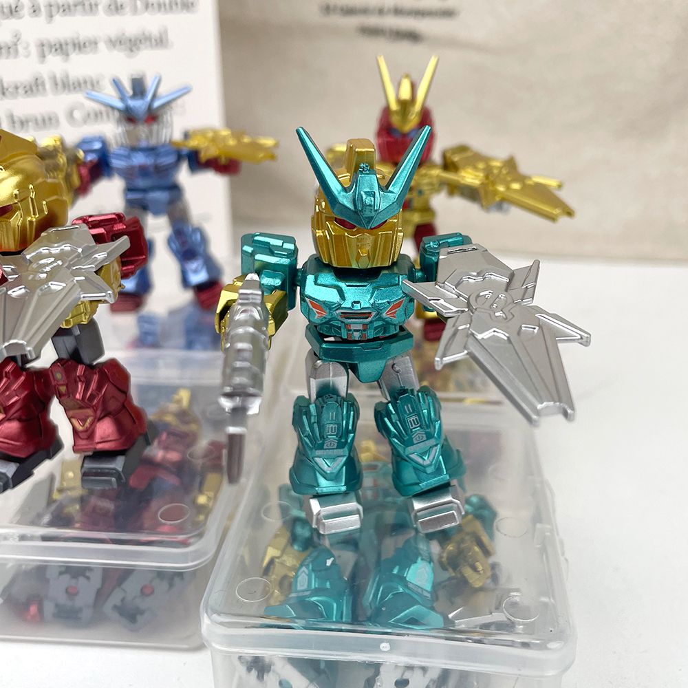ブルーレチームアクションフィギュアシリーズ子供向け組み立てお - Cosplay Prop Building のレビューと価格