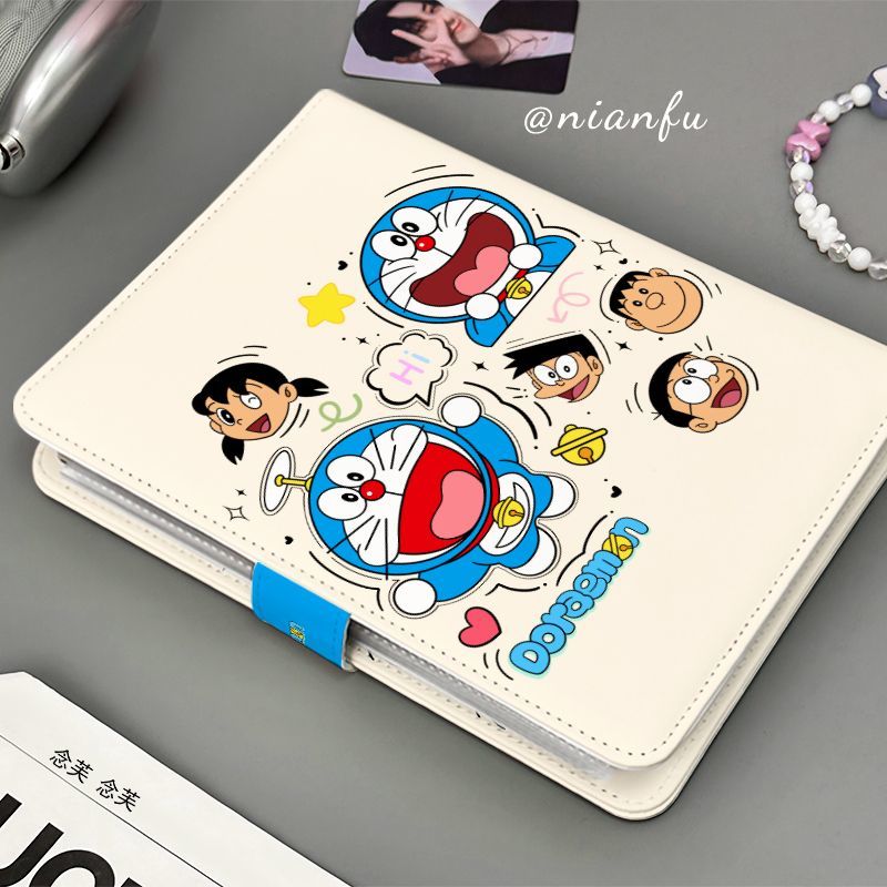 アニメドラえもん PUレザー製4グリッド3インチ写真収納カー - Cosplay Prop Book のレビューと価格