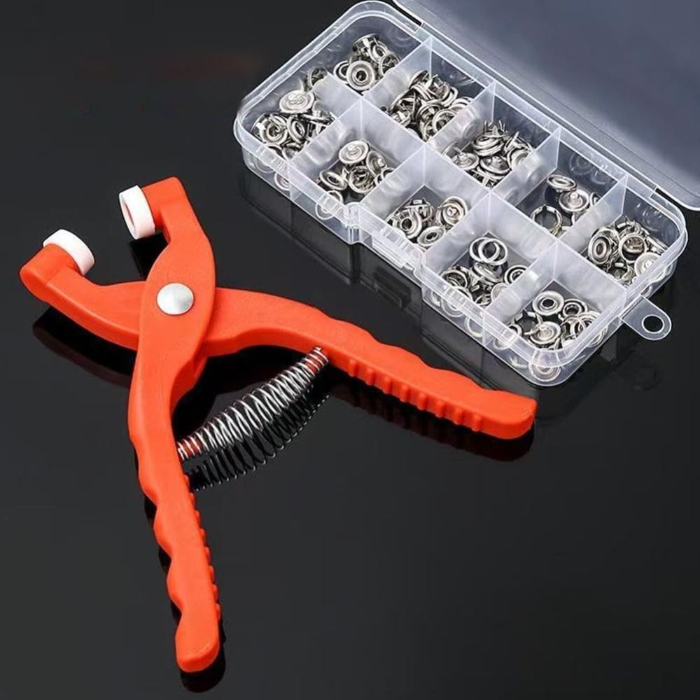 圧着ペンチアイスナッパーかぎ針編みツールインストールツールハ - Snap Fastener Set のレビューと価格