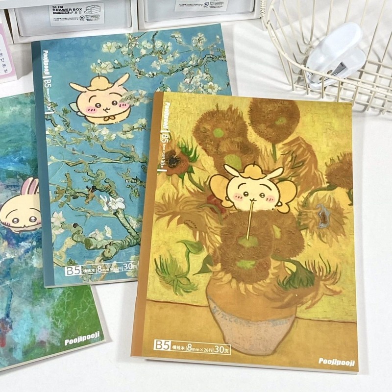 ちいかわオリジナル ハチワレうさぎ油絵シリーズ 日本語ノート - Cosplay Prop Painting のレビューと価格