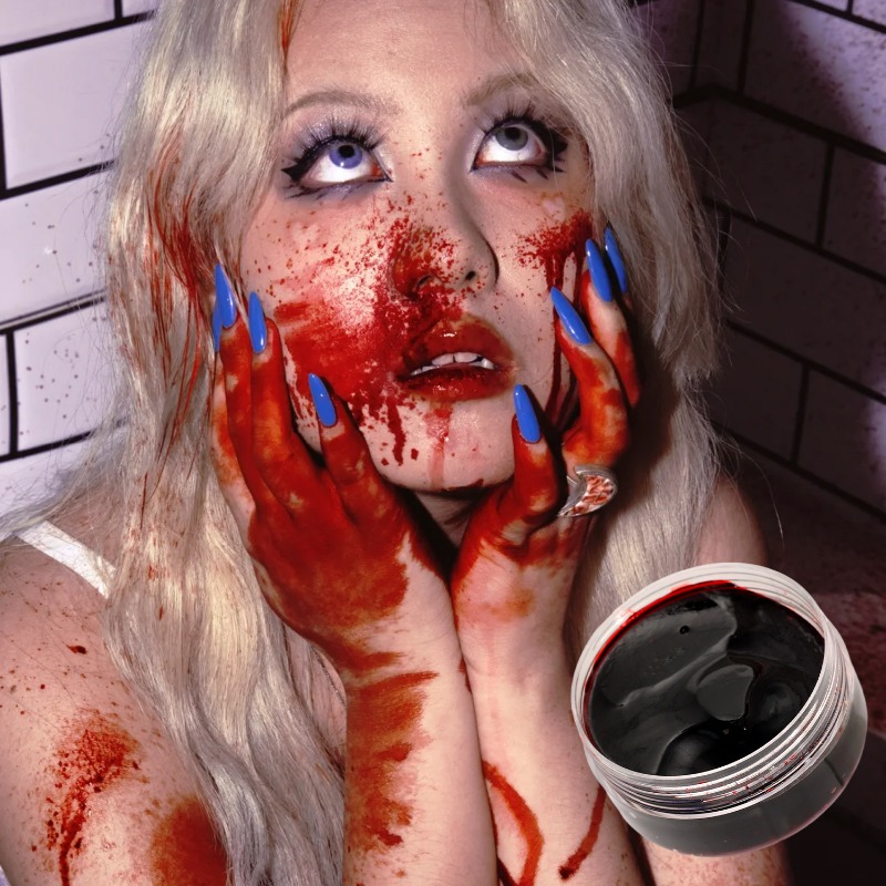 1/3 個ハロウィンブラッドジェル長期的なメイクアップキット - Cosplay Prop Paint のレビューと価格