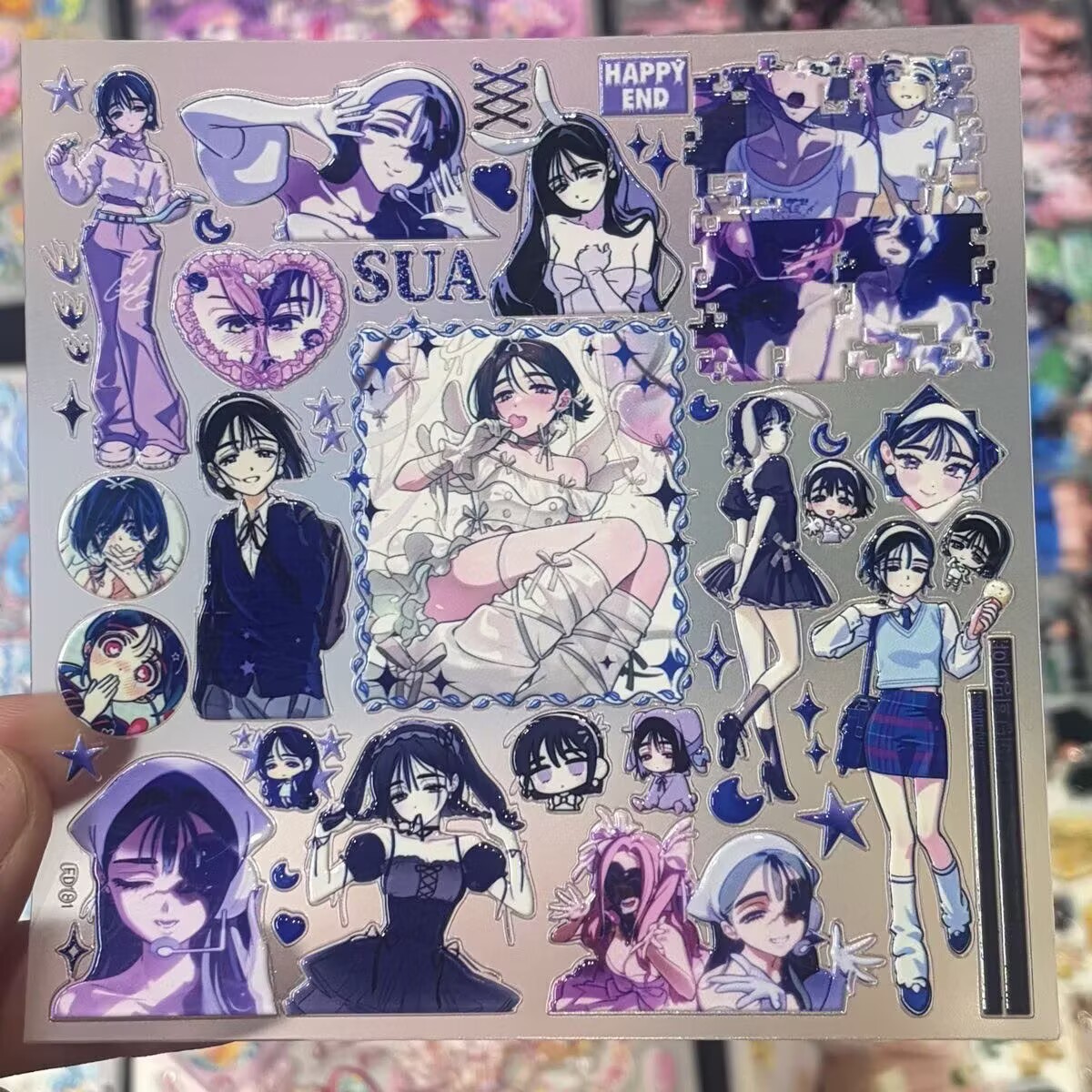 アニメエイリアンステージ MIZI SUA 3Dエンボスステ - Cosplay Prop Book のレビューと価格