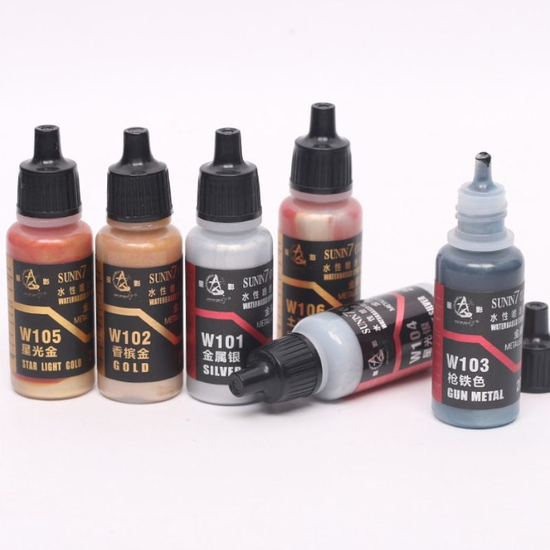 SUNIN 7 W101-124 20ml 環境に優しい水性 - Metallic Spray Paint のレビューと価格