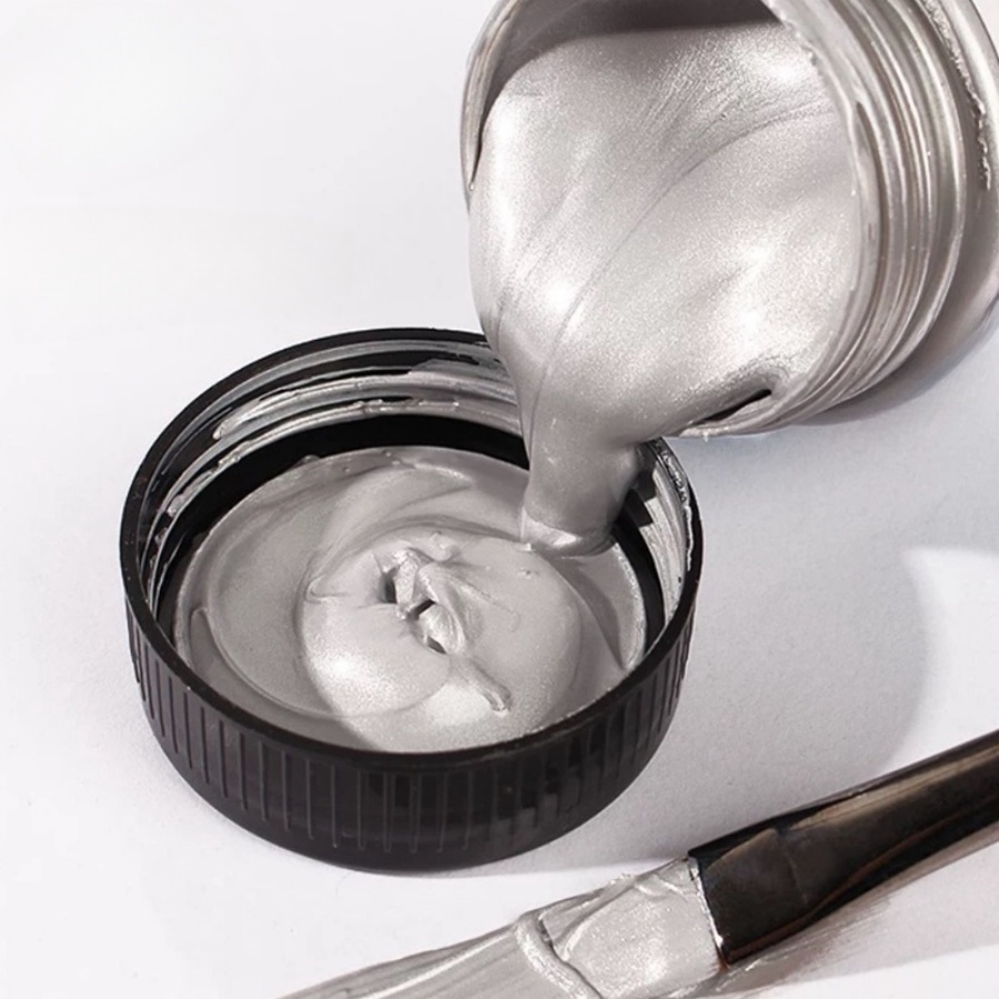 50/100/300ml シルバーアクリルペイント 金属パー - Metallic Spray Paint のレビューと価格