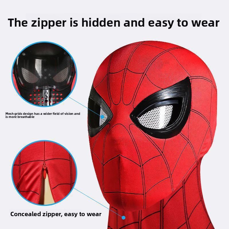 スーパーヒーローマスク/スパイダーマンヘルメット、アニメキャ - Cosplay Fire Prop のレビューと価格