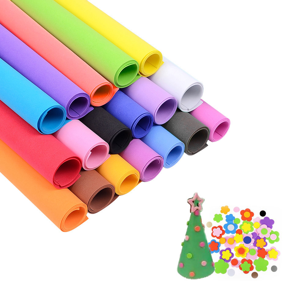 16色 カラフルEVAフォームシート 厚さ2mm 50x90 - Cosplay Prop Foam のレビューと価格
