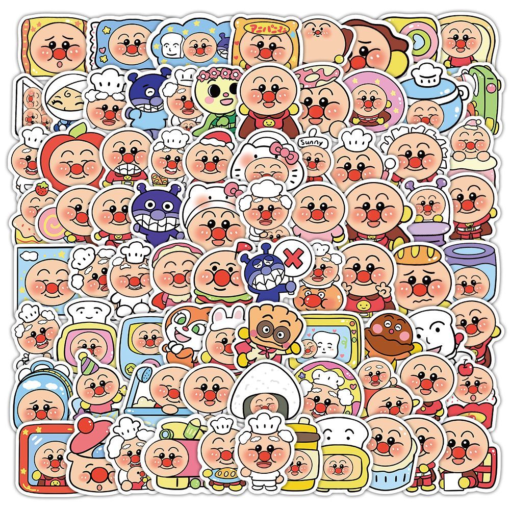 かわいい漫画ステッカーノートブック電話デスクトップポスター絵 - Cosplay Prop Painting のレビューと価格