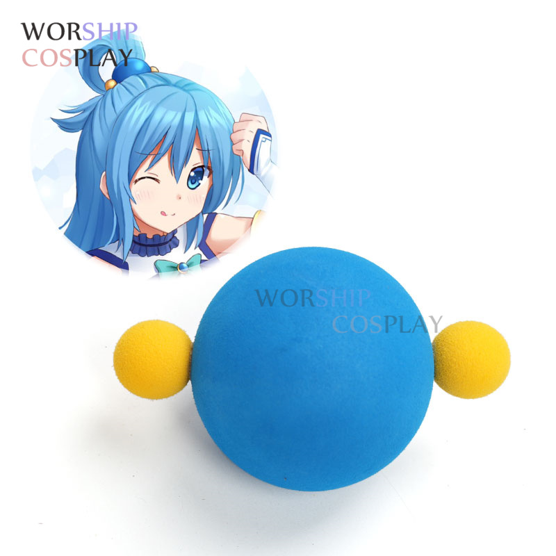 コスプレヘアピン,青と黄色のフォームコスプレアクセサリー - Cosplay Prop Foam のレビューと価格