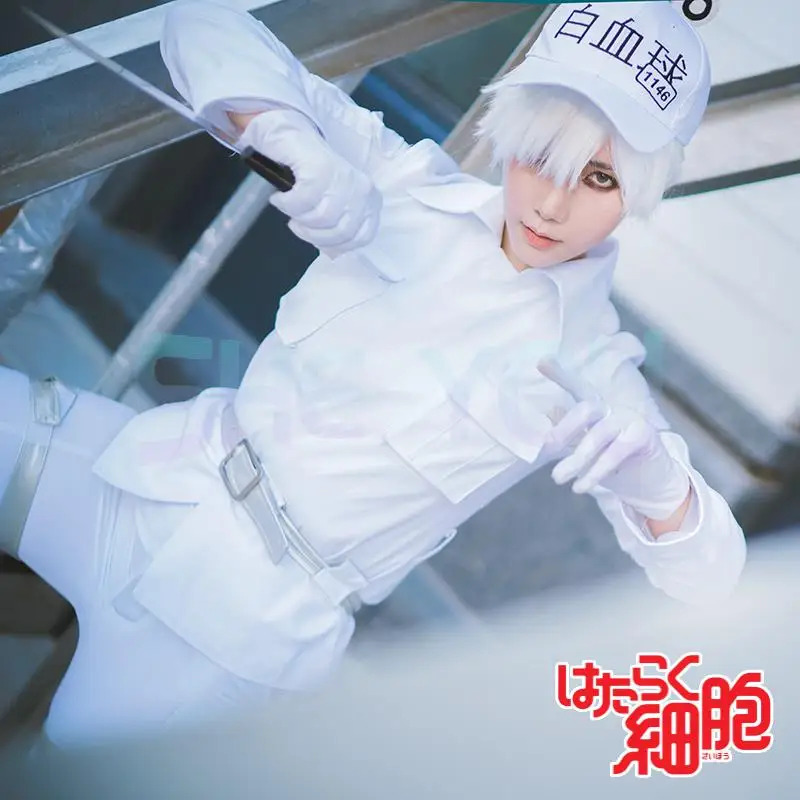 はたらく細胞 ニュートロフィル制服 帽子小道具 アニメ ハタ - Cosplay Prop Works のレビューと価格