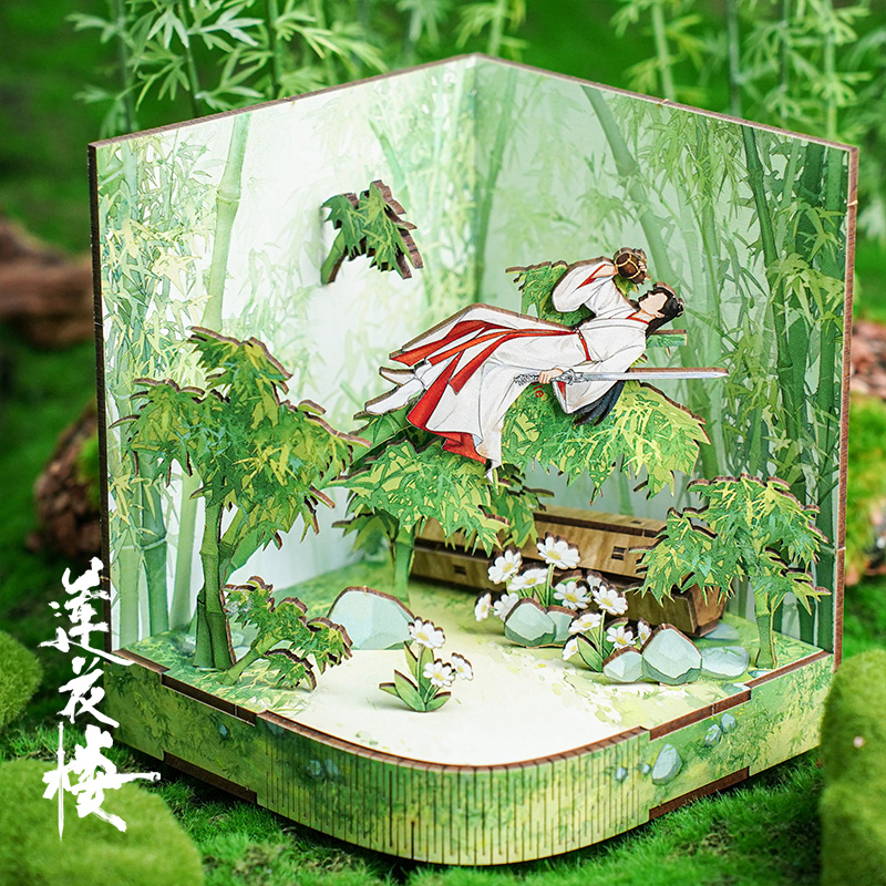 テレビで放映された「蓮華事件簿」の公式木製装飾品、蓮華公式木 - Cosplay Prop Display のレビューと価格
