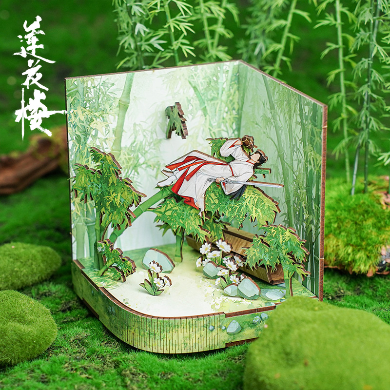 テレビで放映された「蓮華事件簿」の公式木製装飾品、蓮華公式木 - Cosplay Prop Display のレビューと価格